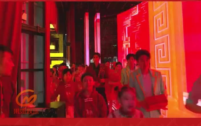 白鹿丁禹兮等众星春晚舞台后送马年祝福