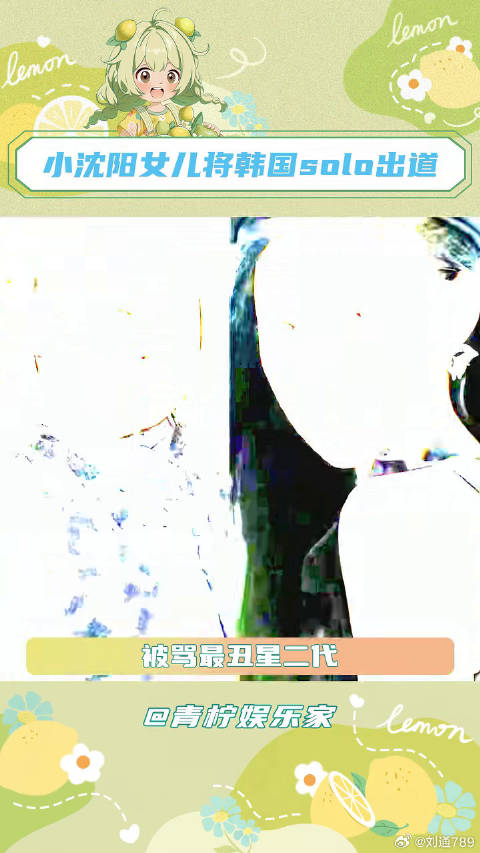 小沈阳女儿沈佳润宣布韩国solo出道