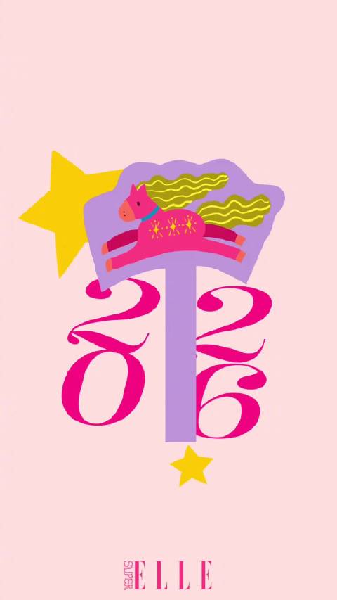 SuperELLE发布马年专属奔腾祝福