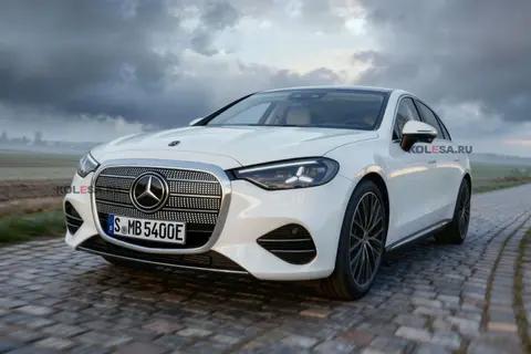 奔驰纯电C级假想图曝光，前脸配“大嘴”造型，最大续航近800公里