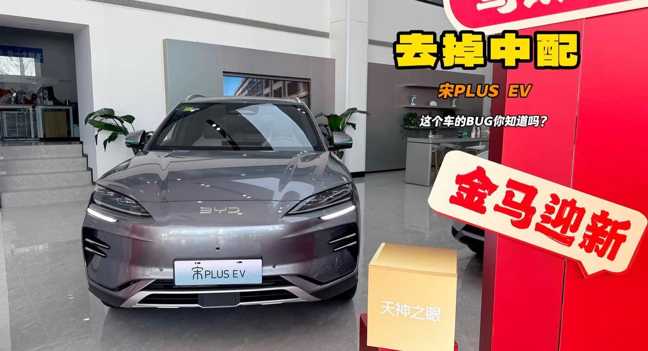 视频：比亚迪扛把子 宋PLUS不买DM-i买EV是为啥？尺寸够大成本更低