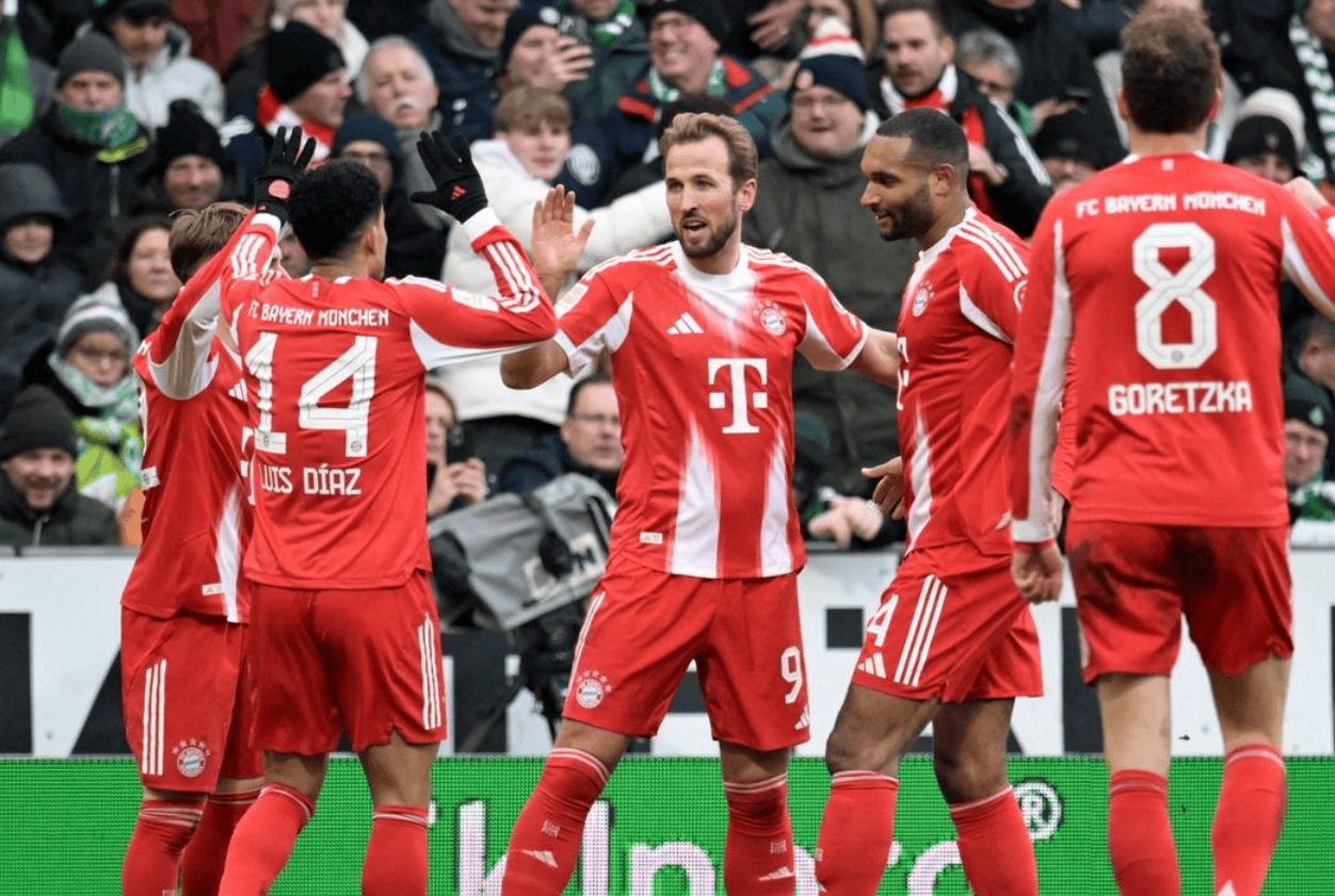 3-0横扫!德甲霸主继续狂飙,32岁凯恩神了:22轮轰入26球_比赛_云达不莱梅_拜仁慕尼黑