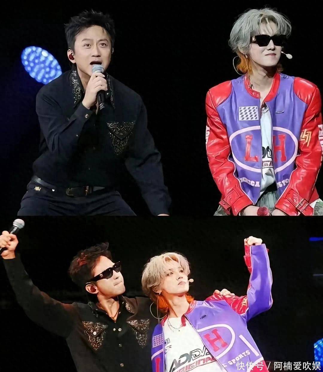 79岁邓超妈妈看鹿晗演唱会!身体硬朗很慈祥，小花长得像极了奶奶 - 360娱乐