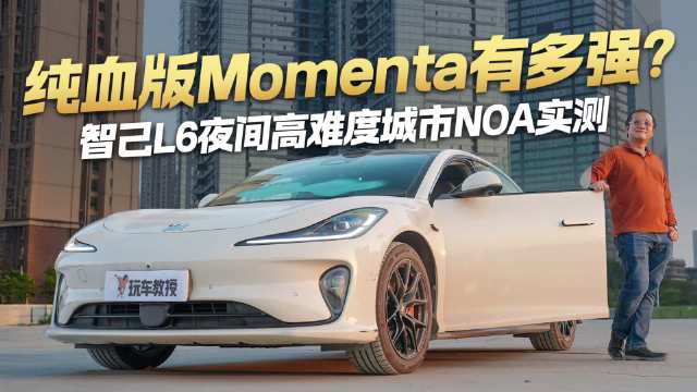 纯血版Momenta有多强？智己L6夜间高难度城市NOA实测