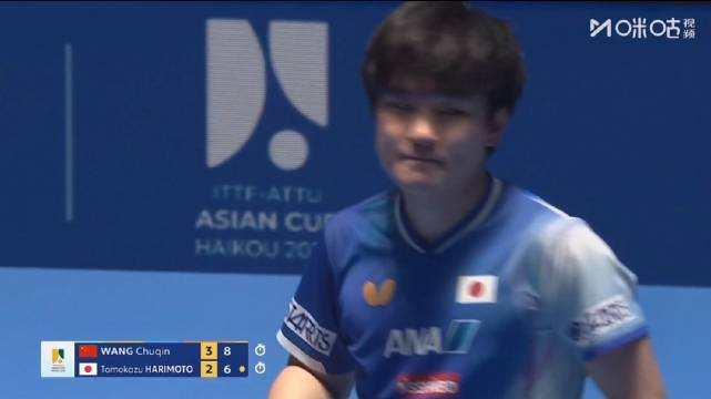 被王楚钦打服的张本智和