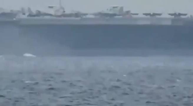 美福特号航母驶入直布罗陀海峡将抵伊朗作战范围