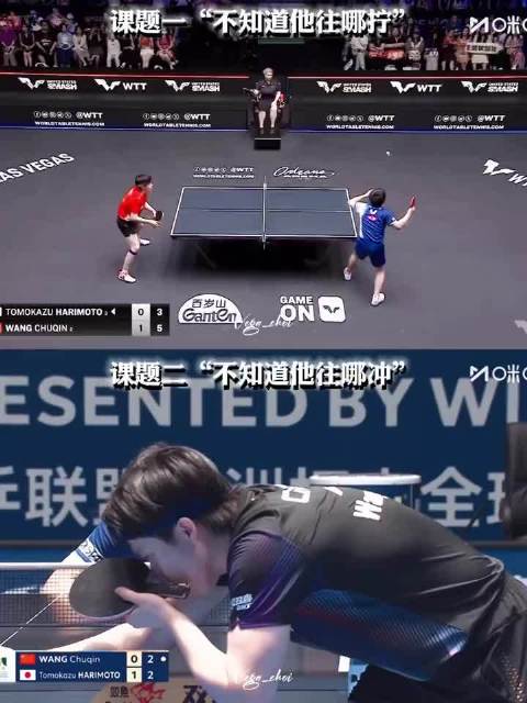 “往哪拧”还没整明白，又来了“往哪冲”！王楚钦 张本智和