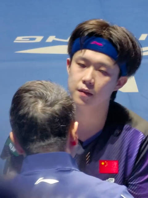 教练盛赞王楚钦专注有实力执行力强