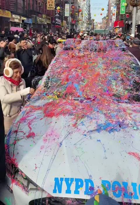 纽约唐人街过年是这么玩的