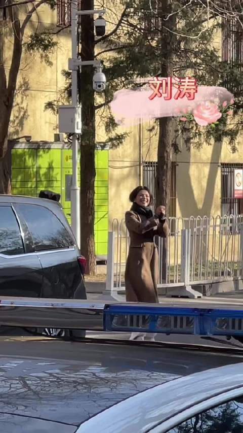 刘涛春晚现场活泼宠粉，状态惊艳