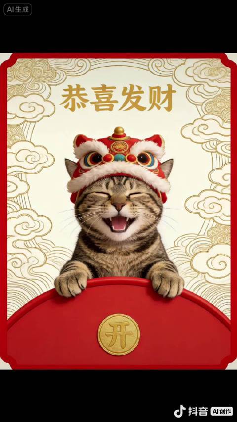 大年初一，新春快乐，恭喜发财，呢两姊妹都能不配合影相呢