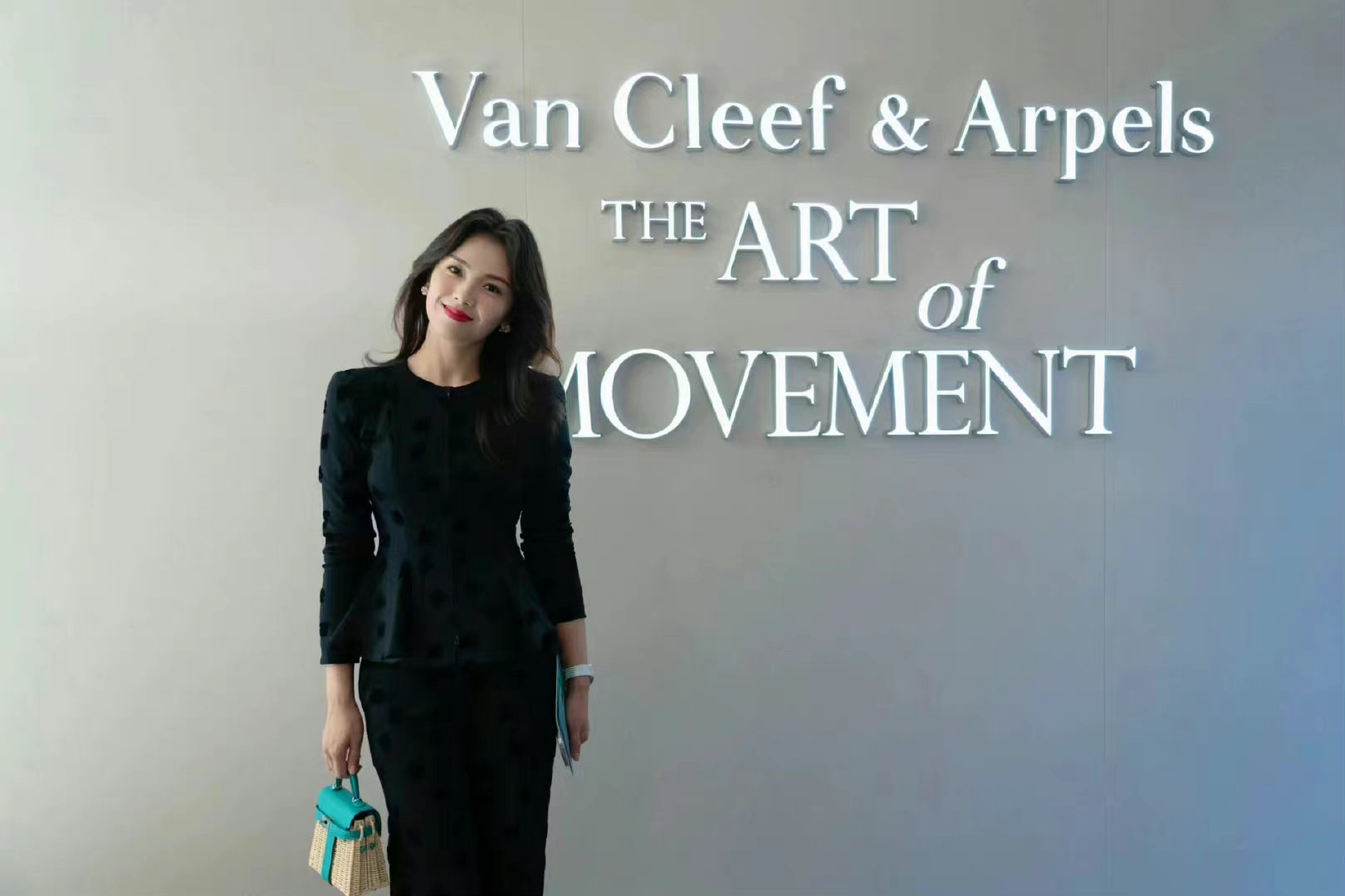 刘涛现身成都 Van Cleef ＆ Arpels 梵克雅宝高级珠宝艺术展