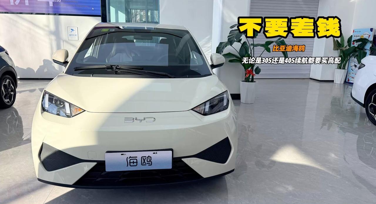 比亚迪海鸥建议买高配 别差1万块钱 这些配置你外边买不来