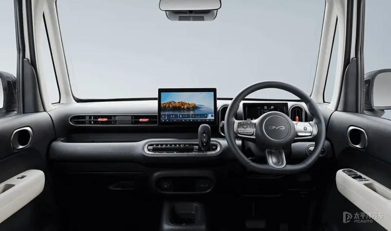 比亚迪RACCO内饰官图发布 将于今夏在日本市场发布