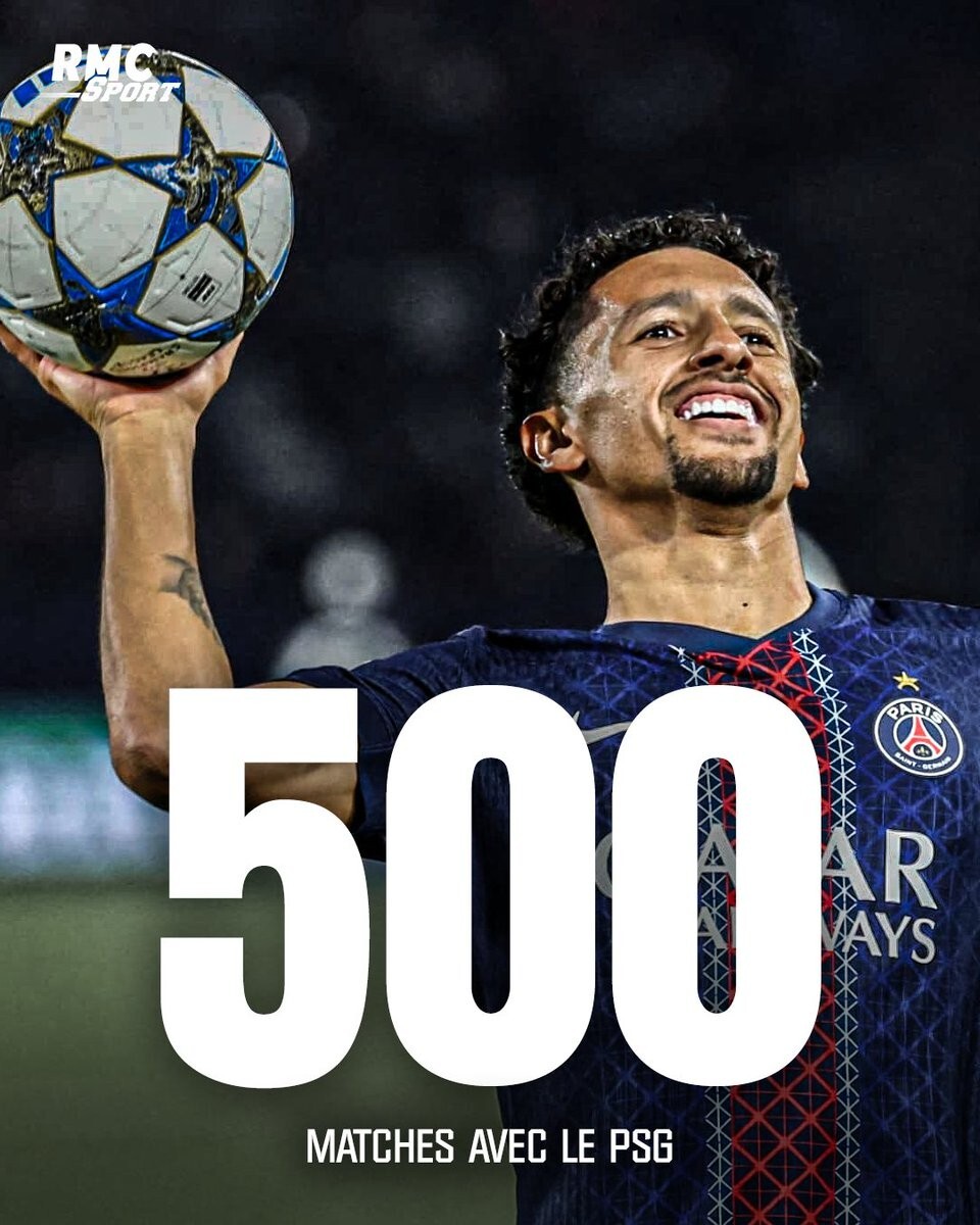 里程碑,马尔基尼奥斯迎来大巴黎生涯第500次出场