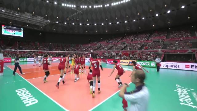 今天是中国女排主攻手李盈莹