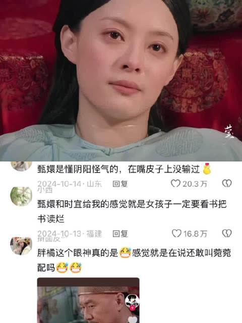 “锦水汤汤，与君长诀…” 甄嬛传