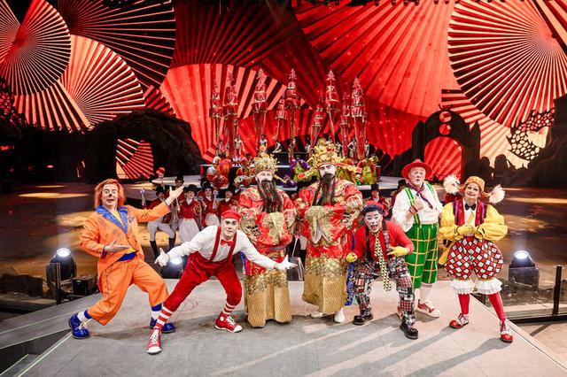 演艺大秀《长隆秀》推出新春特别版。受访者供图