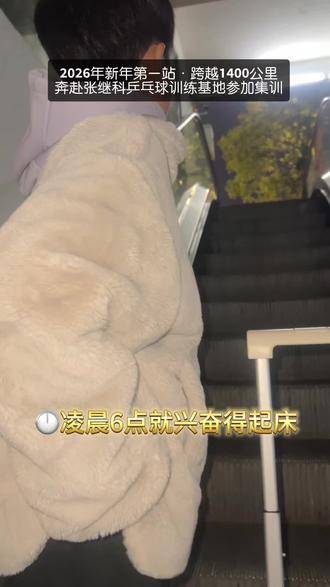 张继科训练基地宣示：认准的路风雨兼程绝不转身