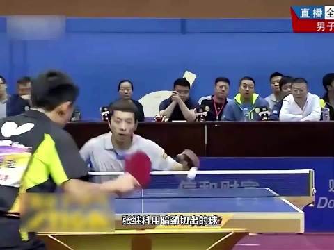 獒蟒大战，许昕张继科两人互秀大招