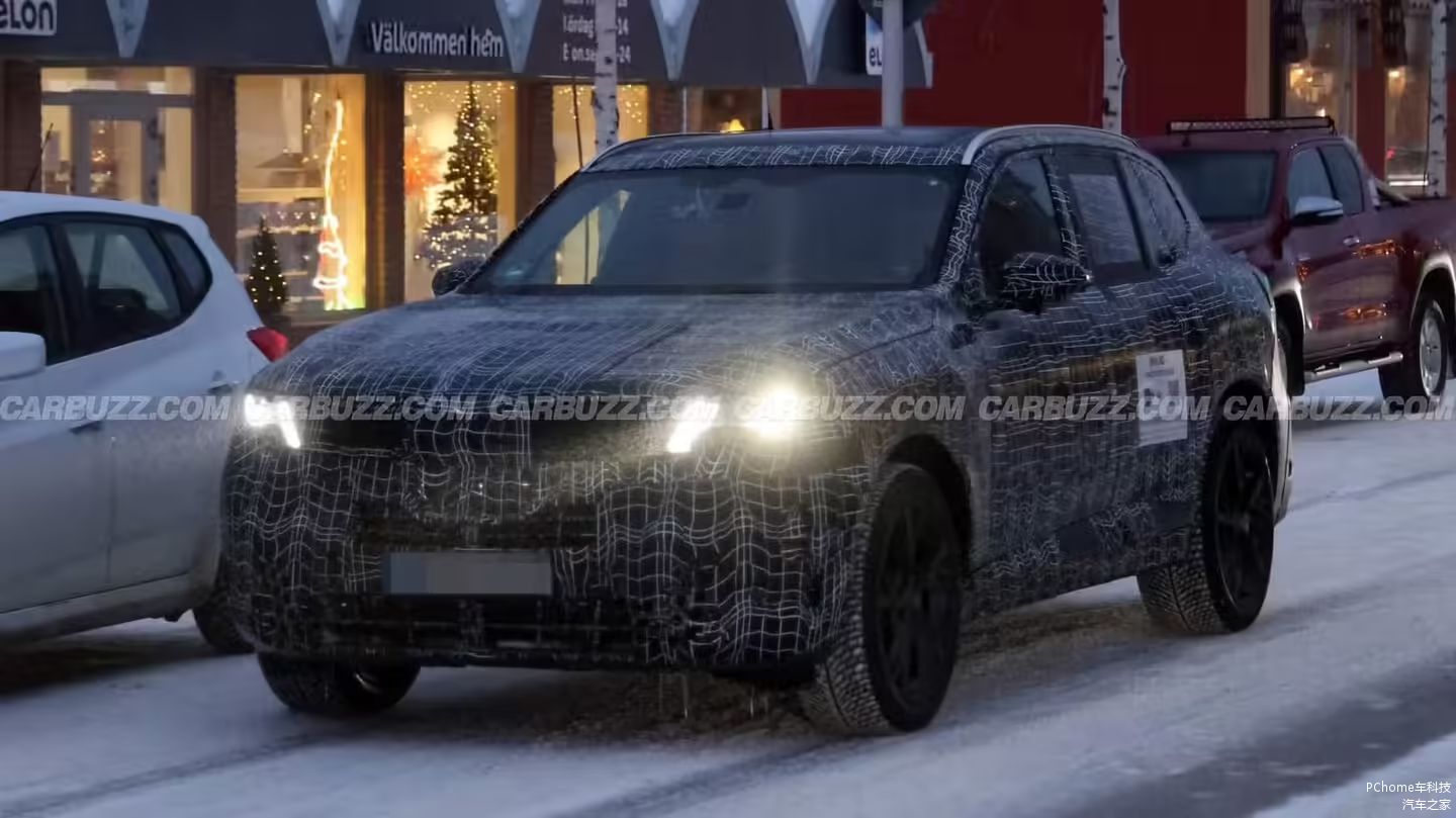 燃油版宝马X5换代路测图流出:预计2026年春季全球首发