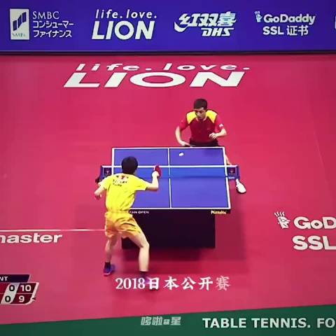 张继科2018日本公开赛硬刚张本智和，藏獒最后一战