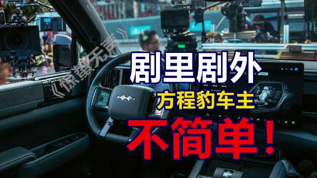 方程豹车主剧里剧外展现非凡行动