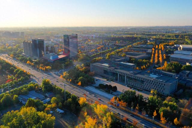 中国影都俯瞰图。怀柔区委宣传部供图