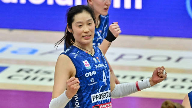 朱婷第七季留洋首秀25分获评MVP