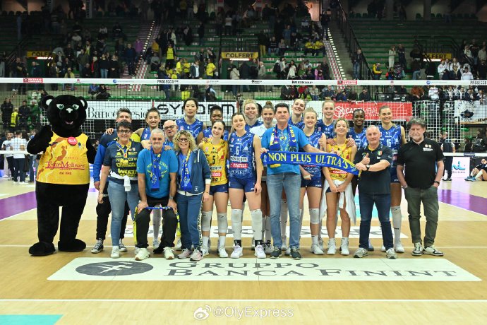 31岁朱婷统治意甲：单场25分+60%成功率，率队锁定常规赛冠军！