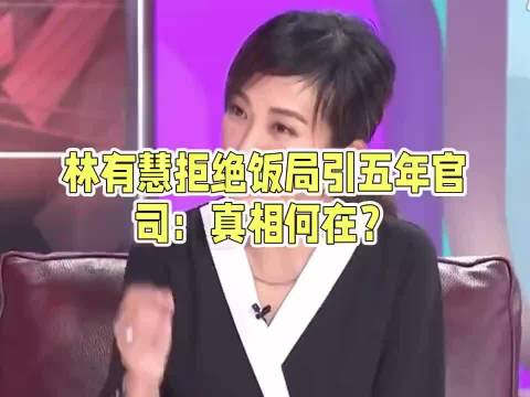 林有慧拒绝饭局引五年官司，她真的好有才华！