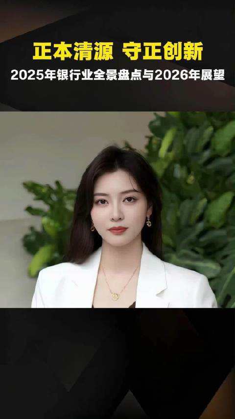 2025银行业全景盘点与2026展望发布