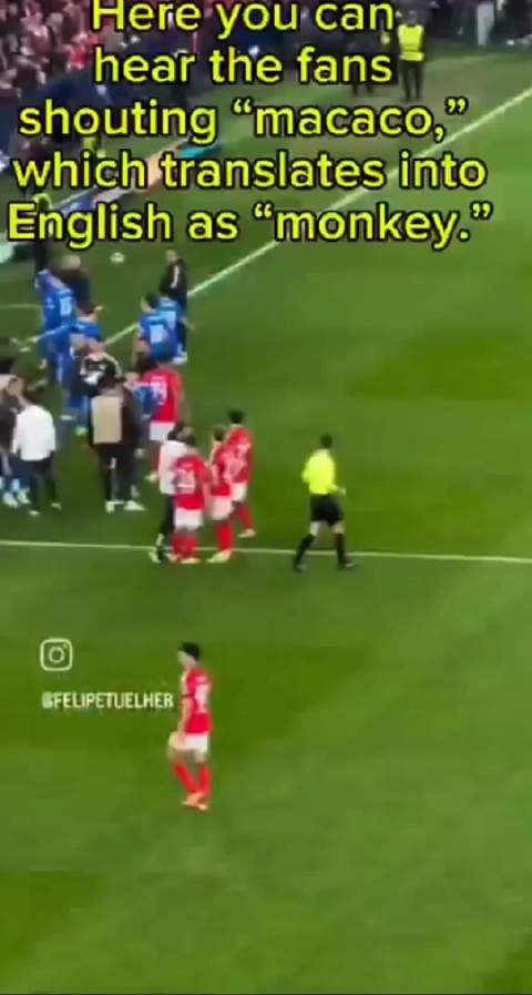 本菲卡球迷抗议种族主义，担忧欧冠资格