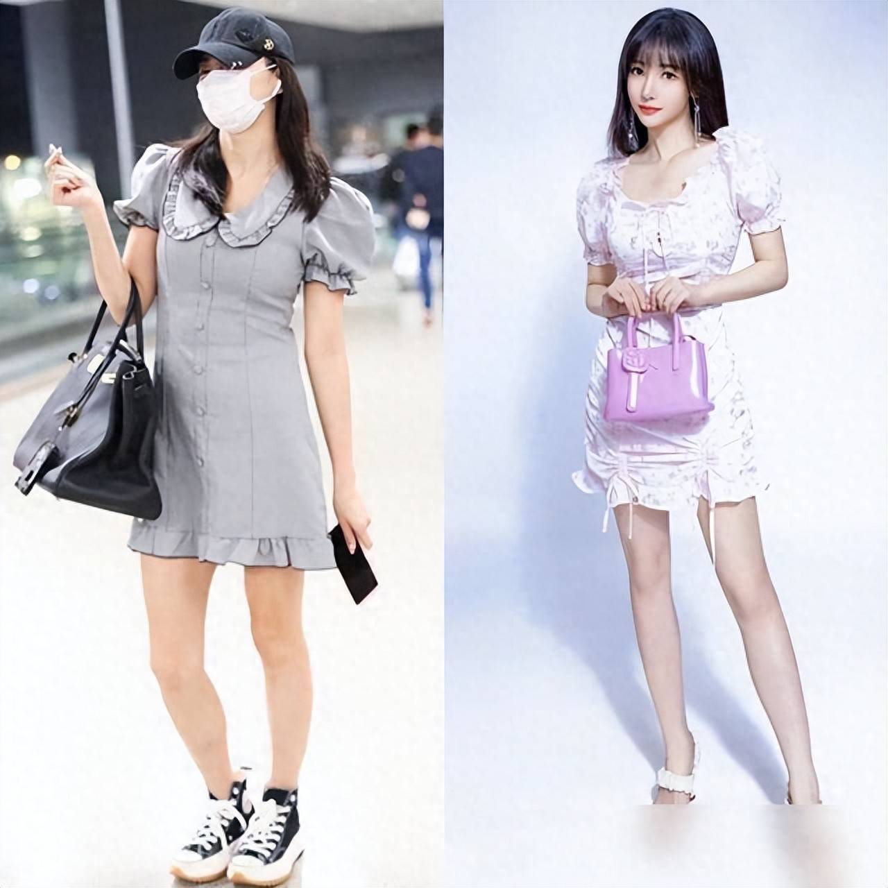 肩宽脖子短咋穿显瘦?张雨绮柳岩同款穿搭必看!