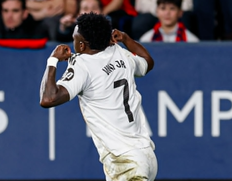 状态正佳，维尼修斯2024年3月以来首次连续4场取得进球