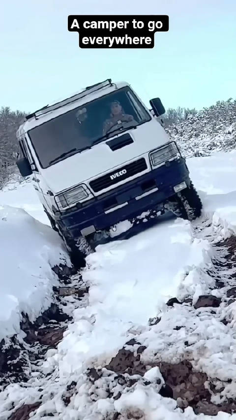 视频：意产依维柯二代Daily四驱版亮相，国产2045原型车稳健低四表现