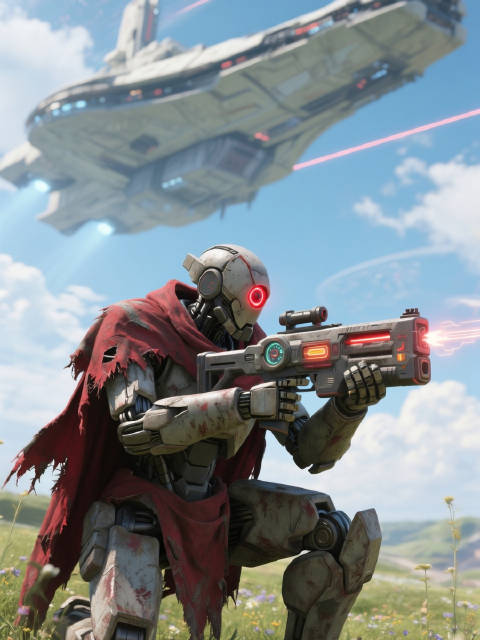 最深的战斗理由 从来不是征服 所有的机甲传奇 都是人类写给勇气的三维情书