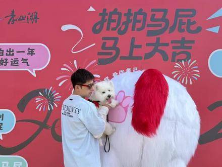 开心得像小狗摇尾巴一样！