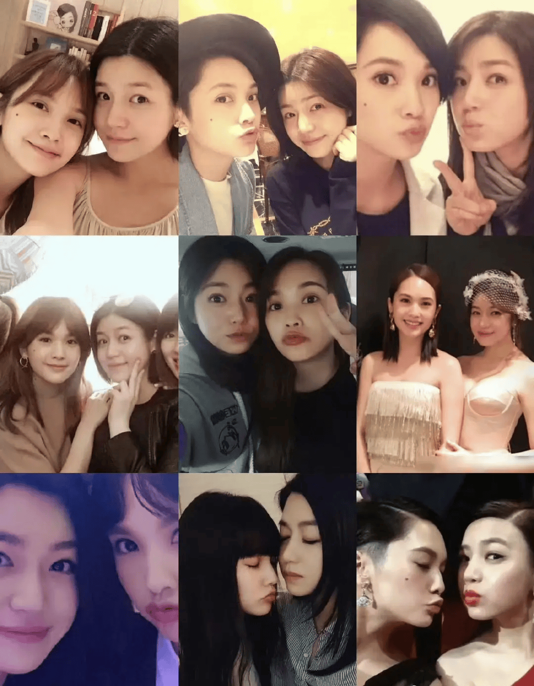 陈妍希素颜为杨丞琳庆生！83岁姐妹花大笑比耶，19年闺蜜情甜齁了_祝福_生日_友谊