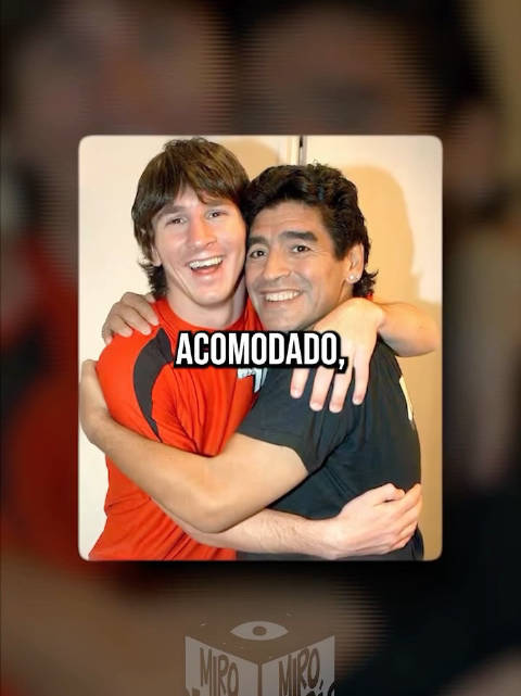 梅西回忆初见马拉多纳，称其职业生涯仅输一场