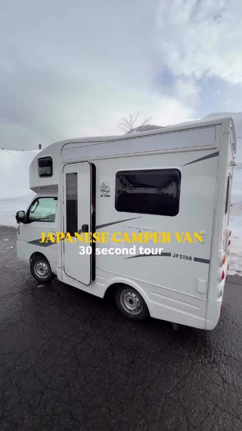 日本迷你轻卡露营车 小空间的大利用