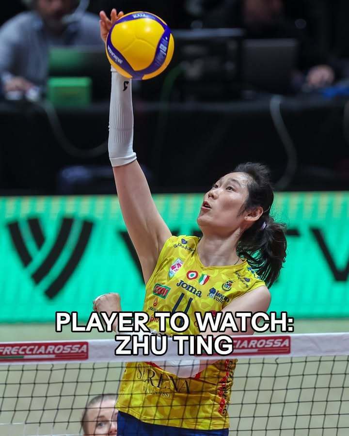 国际排联发文关注朱婷！将迎新赛季意甲首秀，14支球队共78名外援