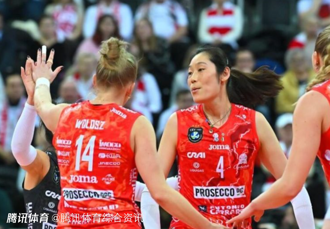 科内利亚诺女排下赛季大部分主力都将保留 朱婷及主帅均选择留队