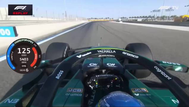 阿隆索没有踩油门的情况下本田引擎爆转到13000转/分钟后发生故障