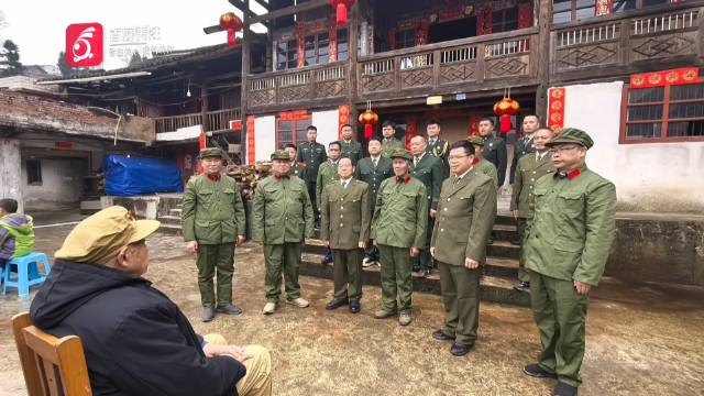 贵州一个寨子五代退役军人