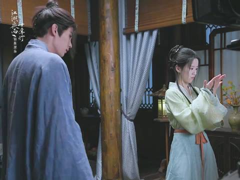 周翊然包上恩《江湖夜雨十年灯》片场互动引期待