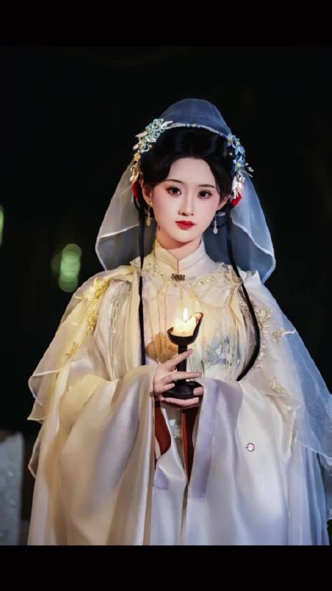 表妹万福明制汉服神似宋祖儿赵丽颖