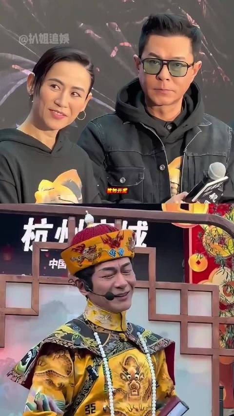 古天乐江华同剧不同命，医美过度与景区商演反差大