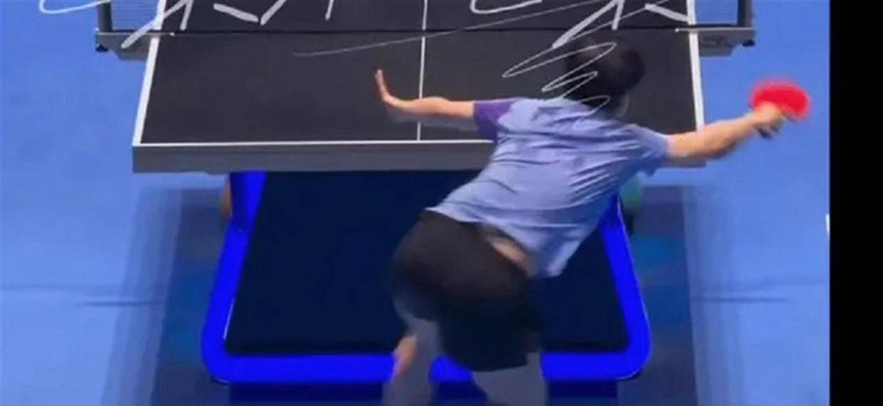 裁判直接罚分,鹰眼放出35度铁证,王艺迪的领先瞬间被掐断,陈梦抓住机会实现逆转,最终以1311险胜夺冠