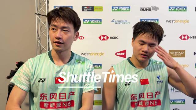 梁伟铿王昶击败波波夫兄弟晋级德国赛八强